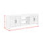 Console de télévision sans foyer 82 po Holmes-1553056918