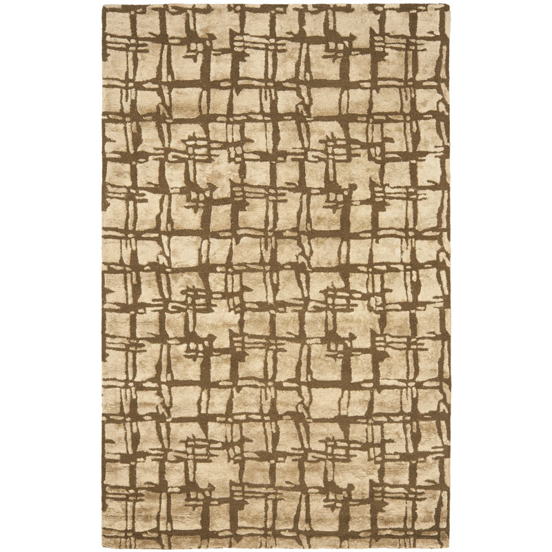 Soho Hand Tufted Wool & Wiscose Pile Rug, Rectangle 3'6" x 5'6"