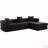 107'' Folding Cloud sofas Modular Sectional Sofa, DIY ,No Assembly-1669160508