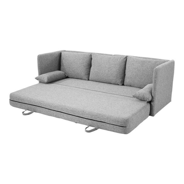 Latitude Run 3-Seater Folding Sofa Bed with 2 Pillows | Wayfair.co.uk