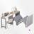 Murphy Bed With Adjustable Desk-1806935171