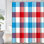 Rideau de douche Tartan