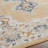 Javent Oriental Machine Woven Polypropylene Indoor / Outdoor Area Rug in Coral/Blue/Gray-1803261584