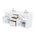 Comptoir en marbre de culture blanc