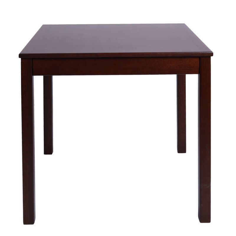 Sabian Square 75cm L x 75cm W Dining Table, Brown