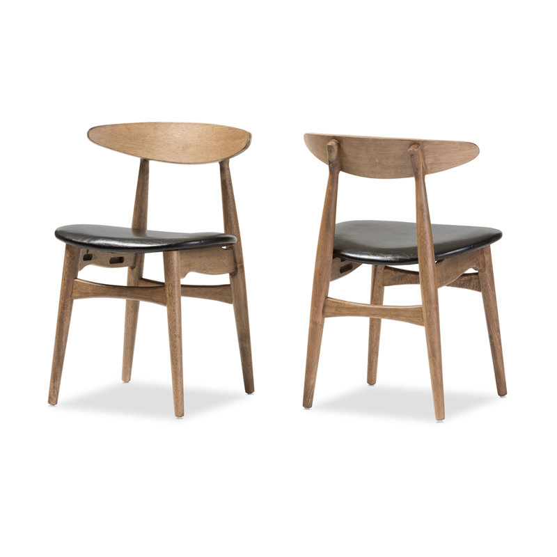 Chanlee 18'' H Upholstered Side Chair, French oak