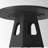 Round Farmhouse Dining Table with Storage Base (47", Seats 6)