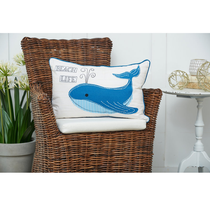 Coussin Whale Beach Life