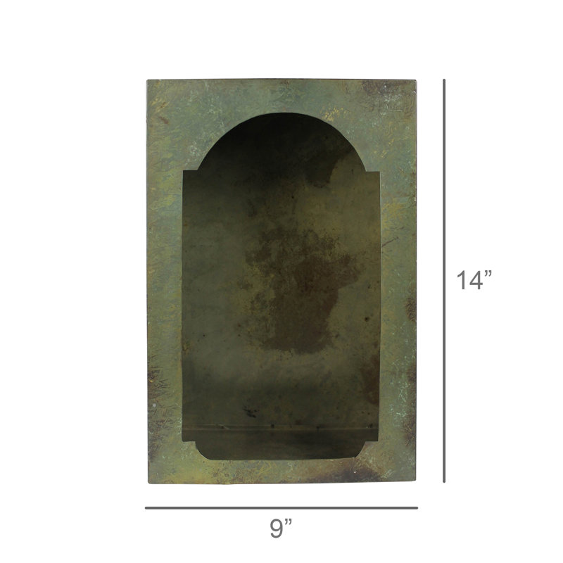 Sevilla Wall Nicho - Sm, 18"H x 5.5"W x 9"D