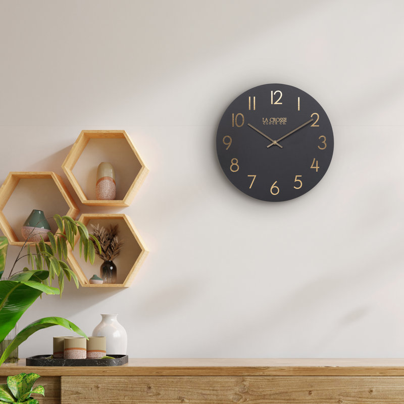 Horloge murale 15,75 pouces NYX MDF