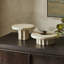 Sumba Pedestal Set-Natural Paper Mache