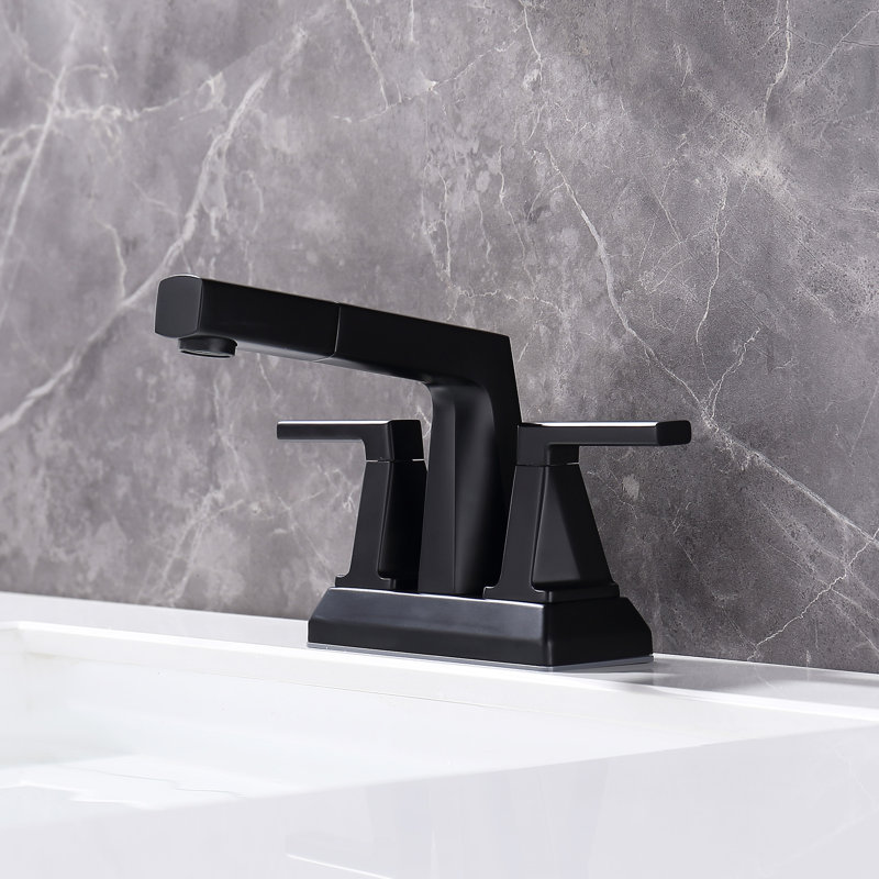 Robinet de salle de bain à centre