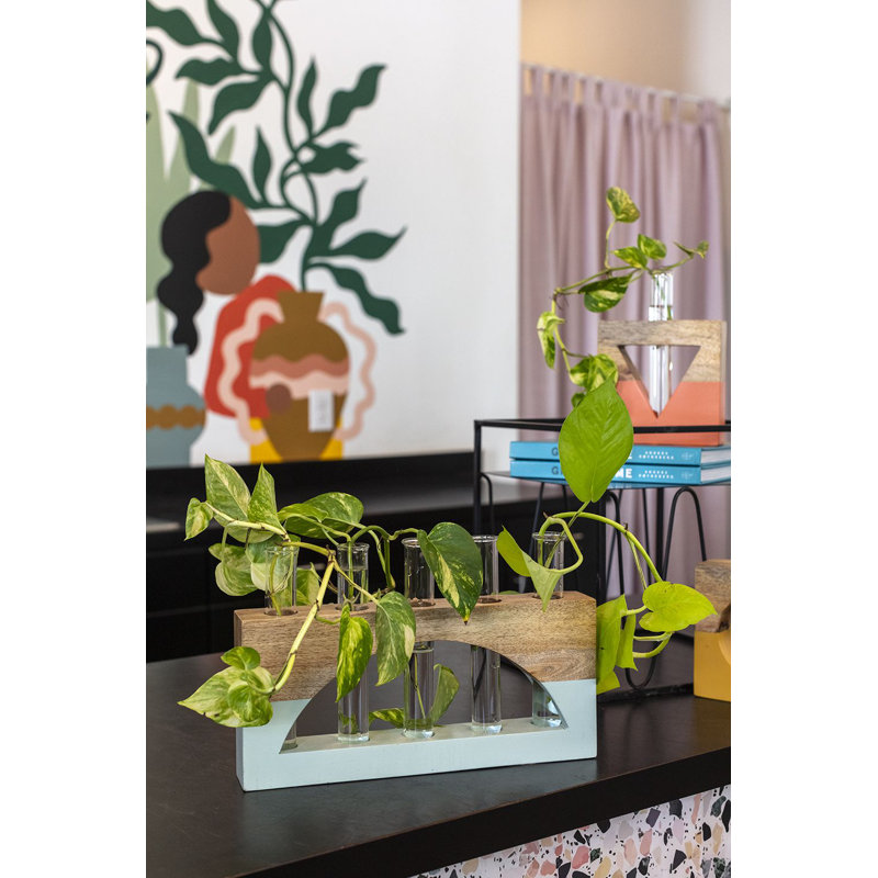 Cherise Wood Pot Planter