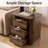 Allysyn 22" Wide Fluted 3 Drawer Nightstand-71680986