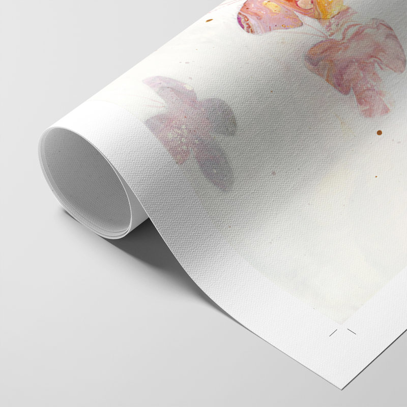 «All a Flutter» - impression sur toile seulement - non encadrée, H 18 po x l 12 po