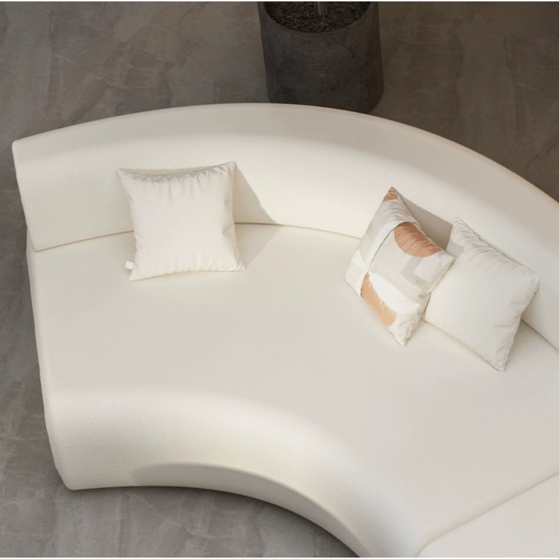 Creative Minimalist Sofa, 26.38" H x 110.24" W x 33.46" D