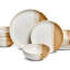 Sango Phoebe Multicolor Stoneware Dinnerware Set - Service For 4, Plate & Bowl Set