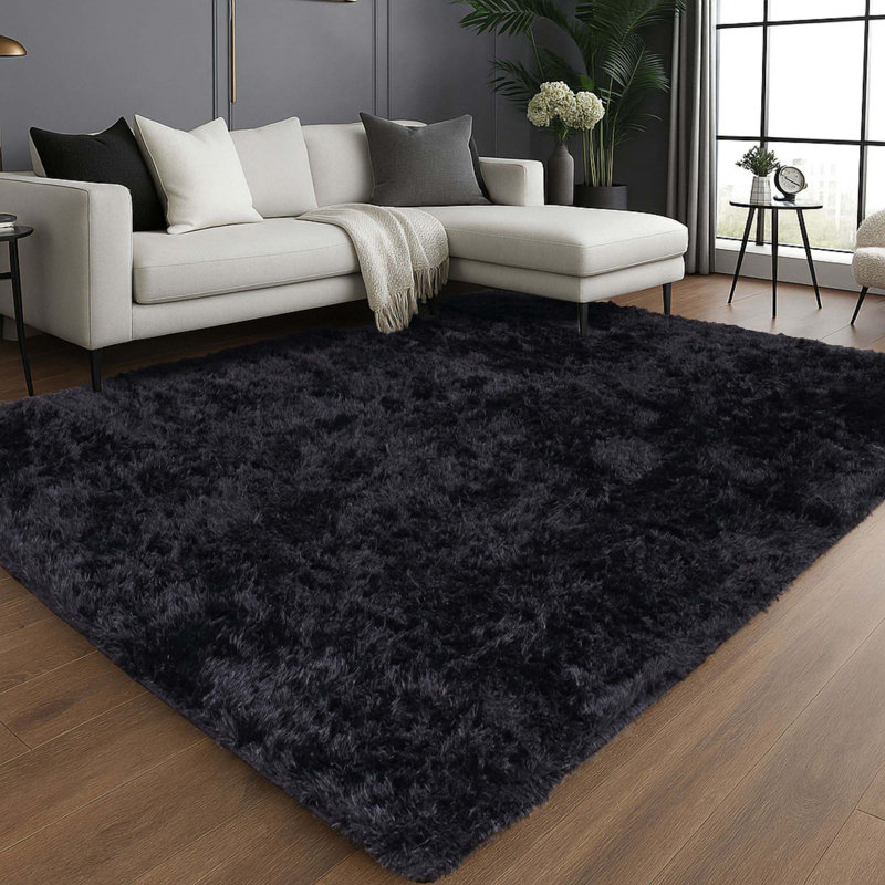 Adela Standard Shag Area Rug, Rectangle 120 x 170 cm