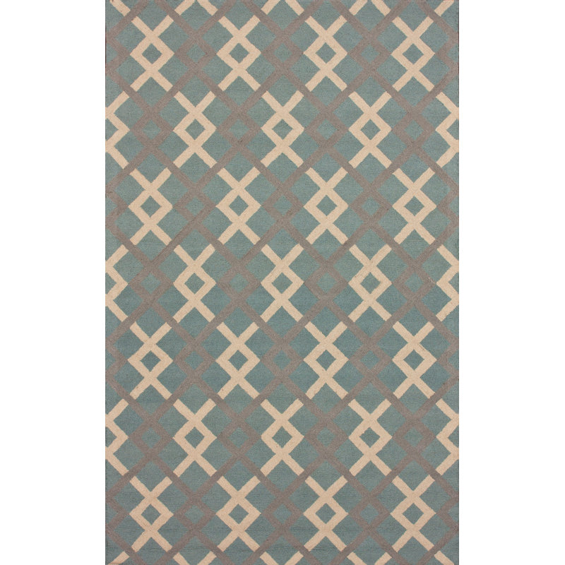 Tapis géométrique Mataponi, 7 pi 7,2 po x 9 pi 6 po