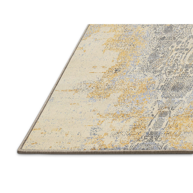 Tapis beige Nuneaton, Rectangle 4 pi x 6 pi