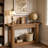 Entryway Table,2-Tier Console Table,Sofa Table