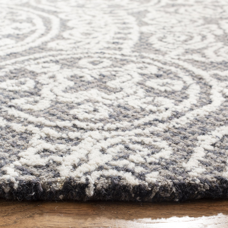 Tapis en laine touffeté à la main Sulema, Rectangle 4 pi x 6 pi