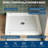 Left Drain Shower Pan - Single Threshold Base, Non-Slip Textured Surface, Lightweight ABS Shower Base, Easy Install Includes Drain Kit