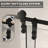 Frameless Sliding Shower (Matte Black)
