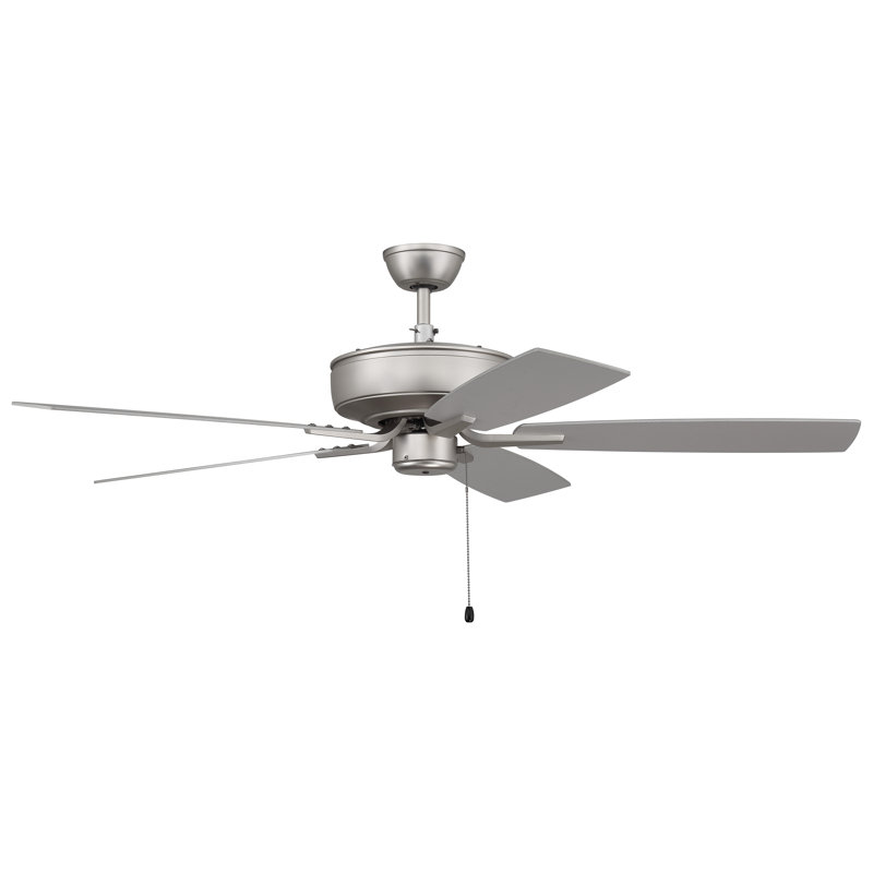 Pro Plus 52" Fan 52'' Ceiling Fan, Brushed Satin Nickel