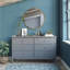 Commode en bois avec 6 tiroirs-1932276887