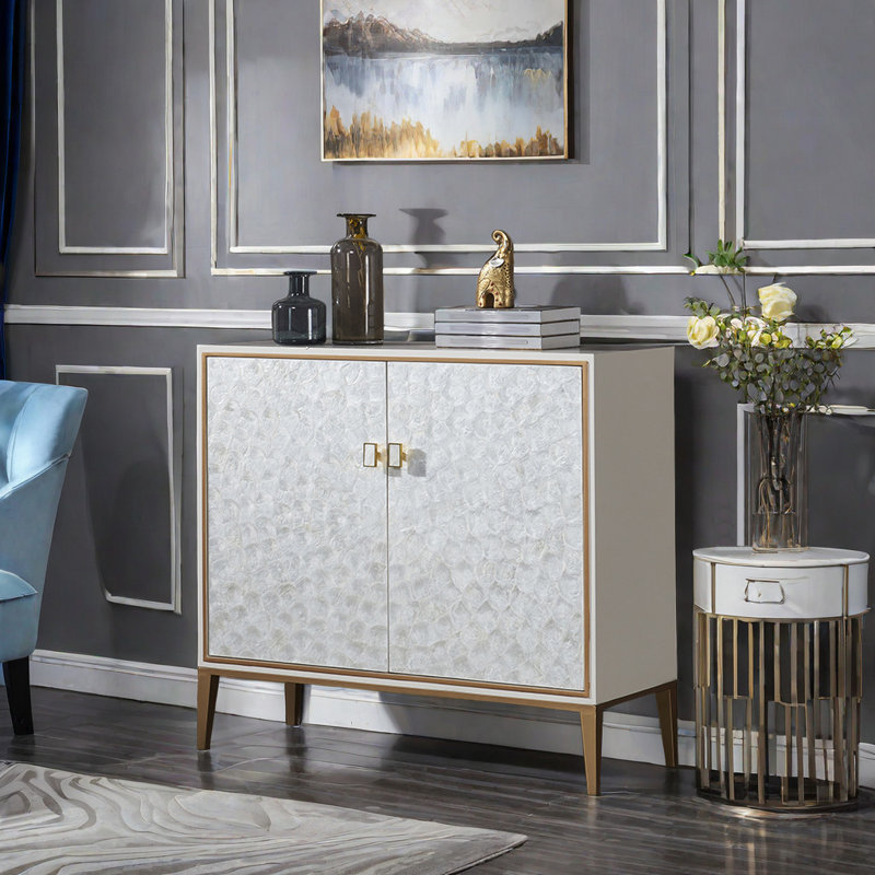 Italian Light Luxury Accent Cabinet Accent Cabinet