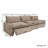 3-Piece  Modular Power Reclining Sofa For Small Spaces With Heated Seats And Wireless Charging-121084415