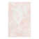 Tapis rose clair / blanc Juliette