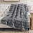 Tread Pattern Rabbit Faux Fur Throw-105343201-106949483