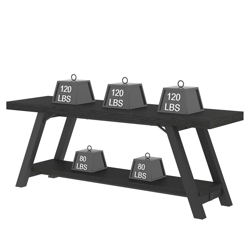 Storage Bench, Black