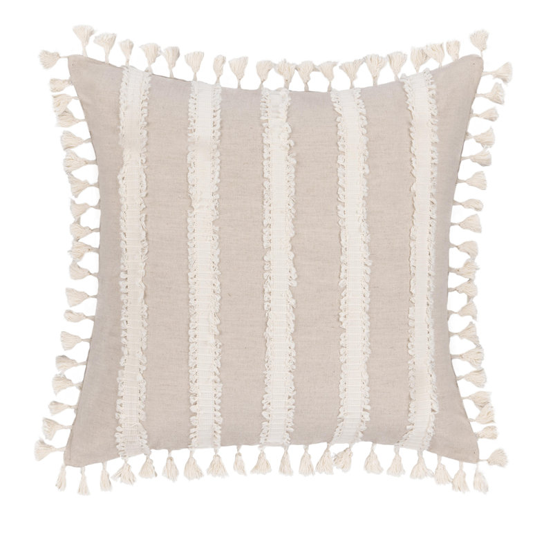 Edisto Pillow Cover & Insert, Square 22"