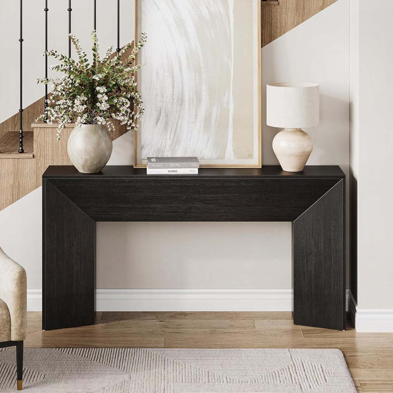 63" LongConsole Table for Entryway & Behind Sofa