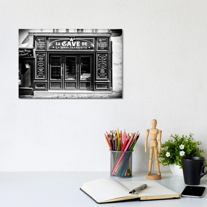 La Cave by Philippe Hugonnard - Wrapped Canvas Print, 20.32 cm H x 30.48 cm W