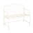 Outdoor Garden Bench-White-1070218990