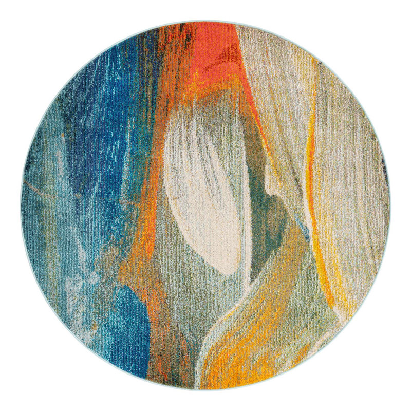 Tapis Wrought Studio ™ Ansela, Rond 5 pi 3 po