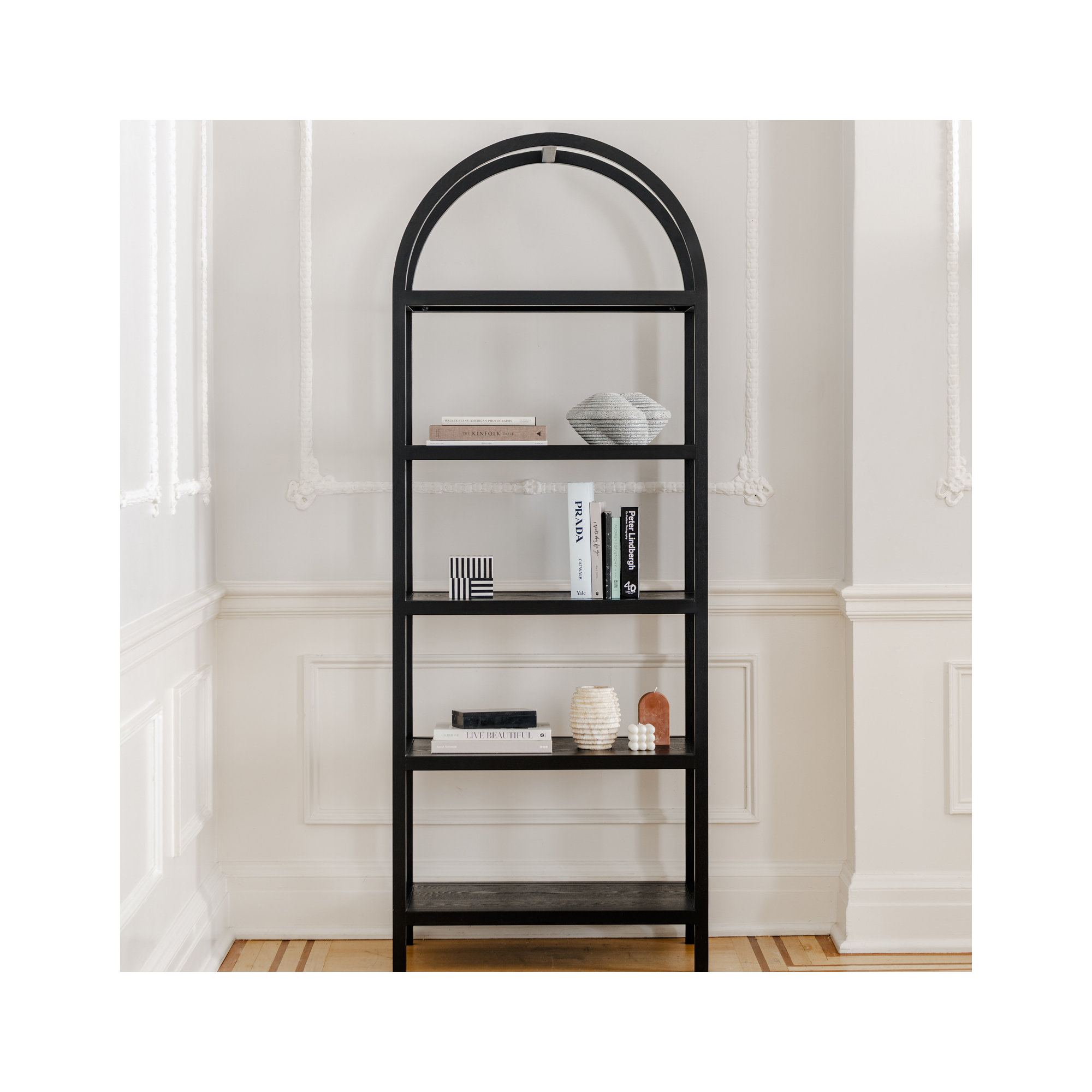 Mishra Standard Bookcase, Black