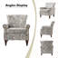 Fauteuil Asul avec garniture cloutée-2090923225