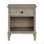 Table de chevet gris récupéré-1116004692