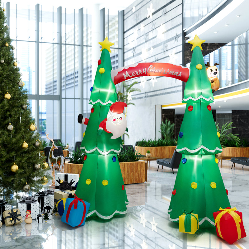 Christmas Decoration, 120" H X 96" W X 43.2" D