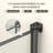 34”Wx72 “h Frameless Pivot Shower Door 1/4” Tempered Glass