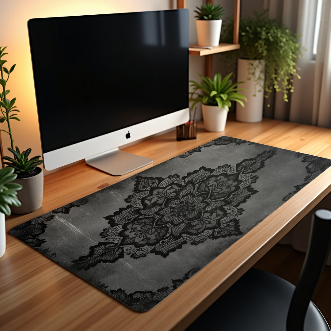 Gothic Lace Desk Mat