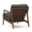 Fauteuil d'appoint en cuir Ella