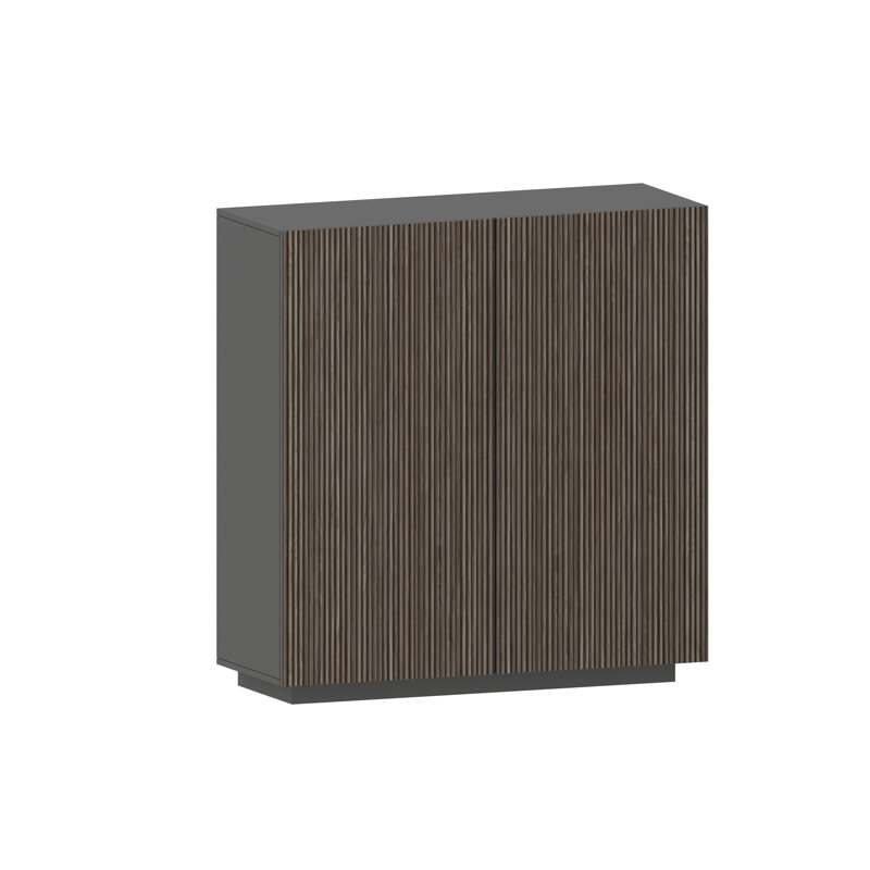 Allare 120cm Sideboard, Grey/Black