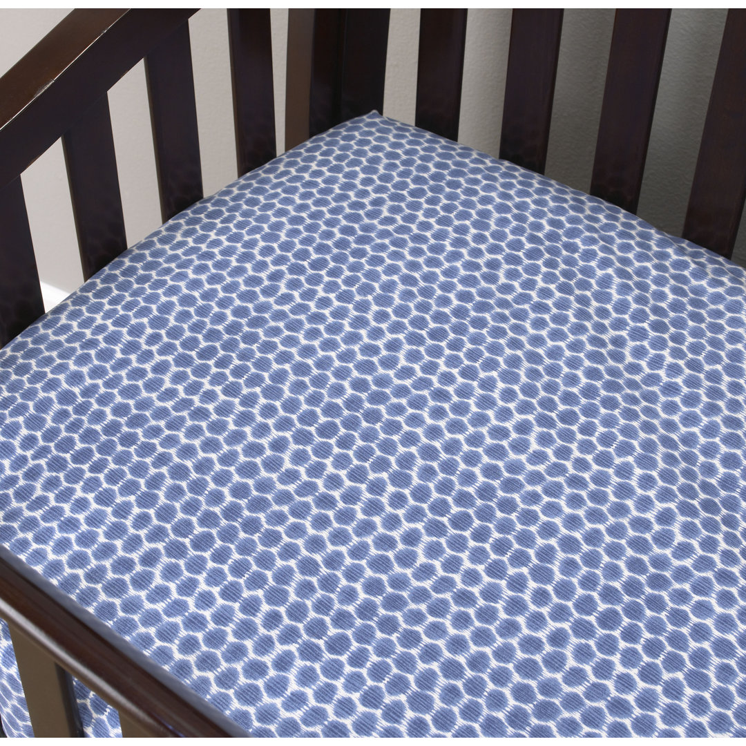 Mertens 100% Cotton - Piece Fitted Sheet Harriet Bee