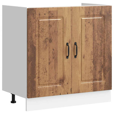 Sink Base Cabinet Kalmar 80X46x81.5 Cm Engineered Wood